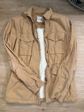 Thread & Supply Fleece lined Cargo Jacket